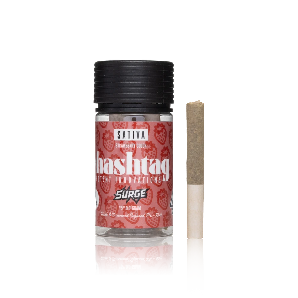 Hash & Diamond Infused Prerolls 5PK